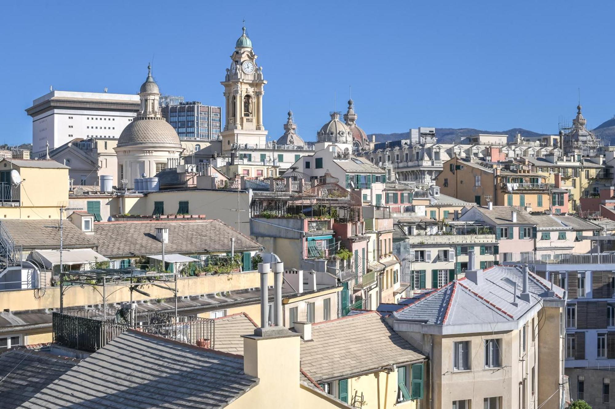 Lovely Room On Rooftops - Genovainrelax エクステリア 写真